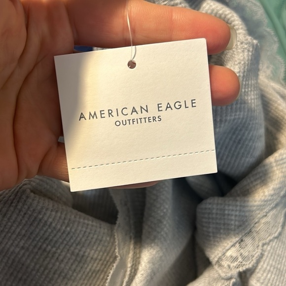 American Eagle Gray Bodysuit New With Tags XL - Picture 6 of 7